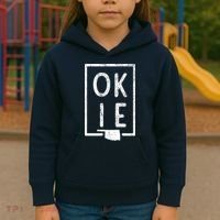 State Of Oklahoma Okie Pride Kids Hoodie thumb 3