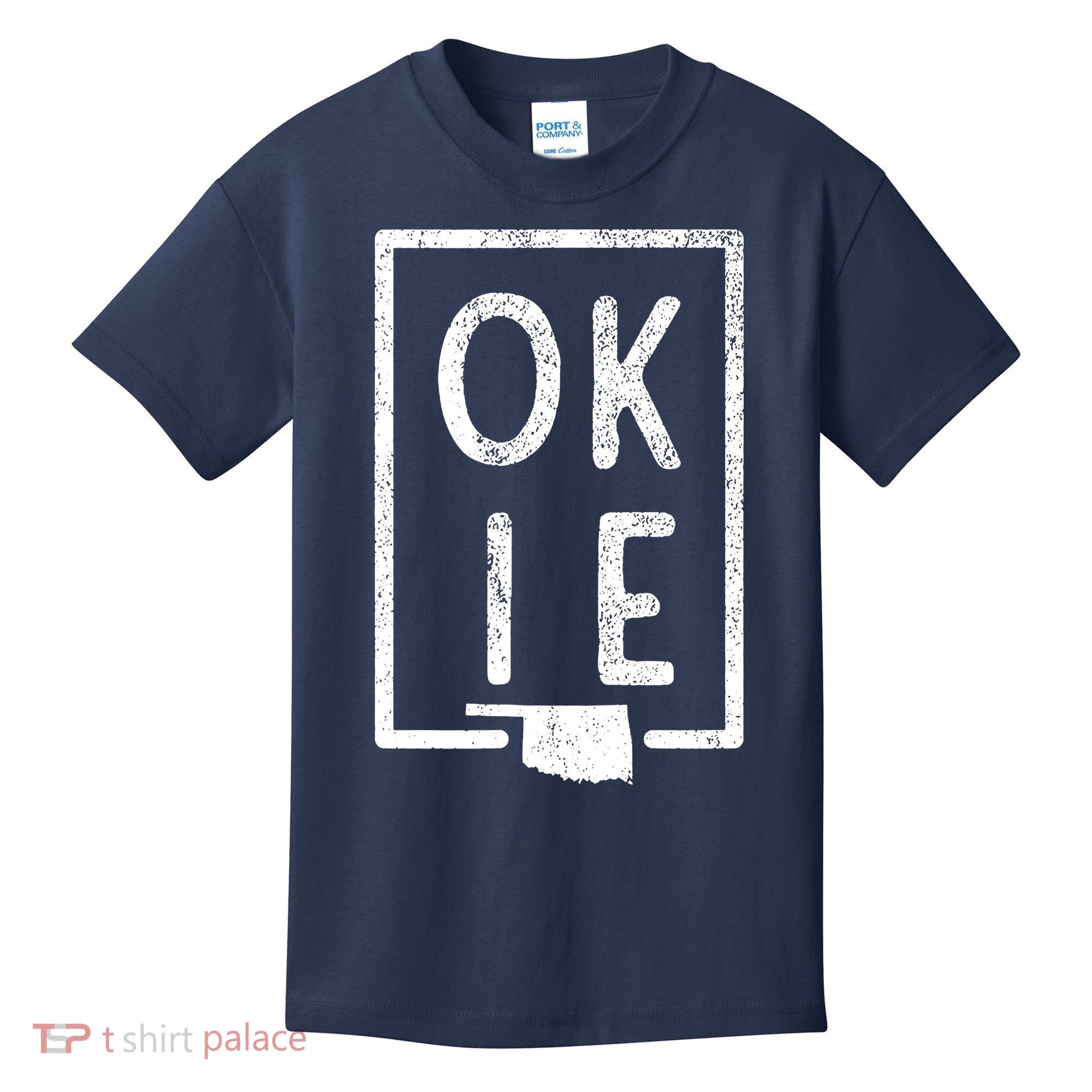 State Of Oklahoma Okie Pride Kids T-Shirt