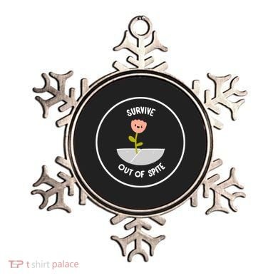 Survive Out Of Spite Dandelion Ornament