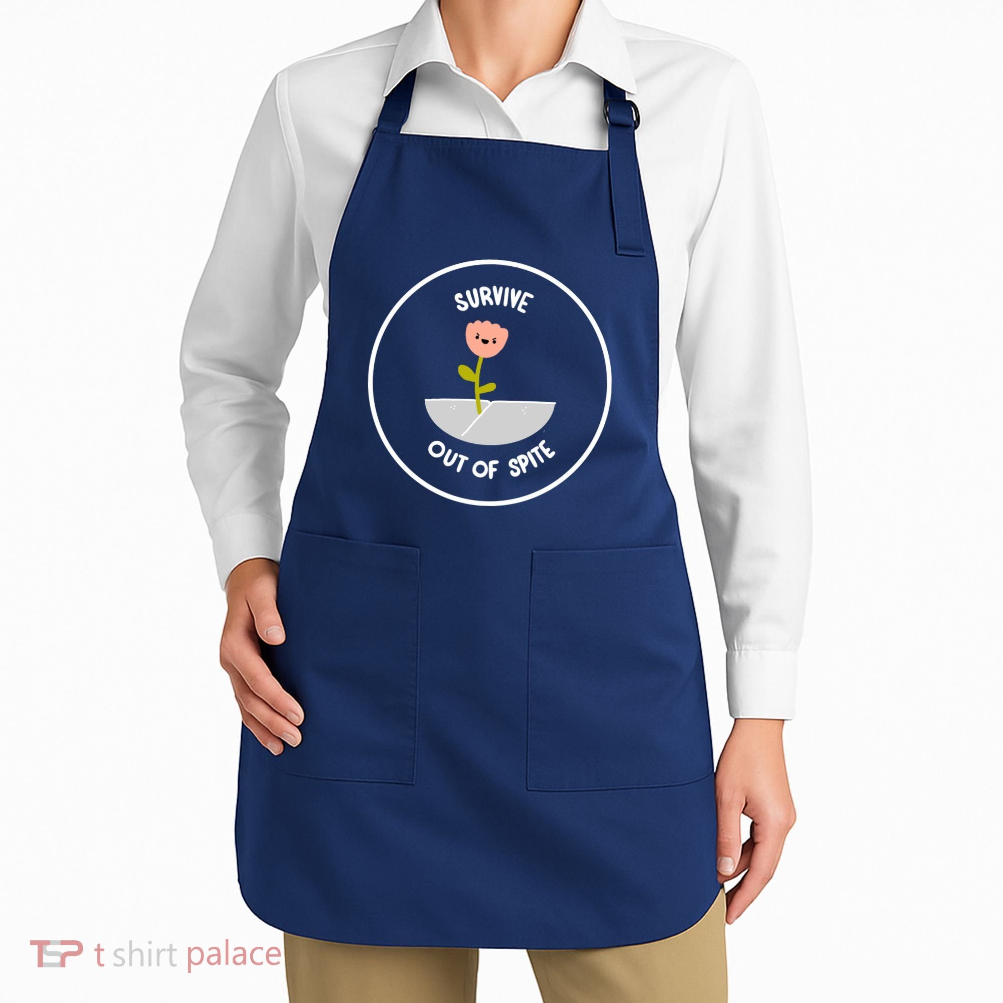 Survive Out Of Spite Dandelion Apron