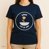 Survive Out Of Spite Dandelion T-Shirt thumb 4