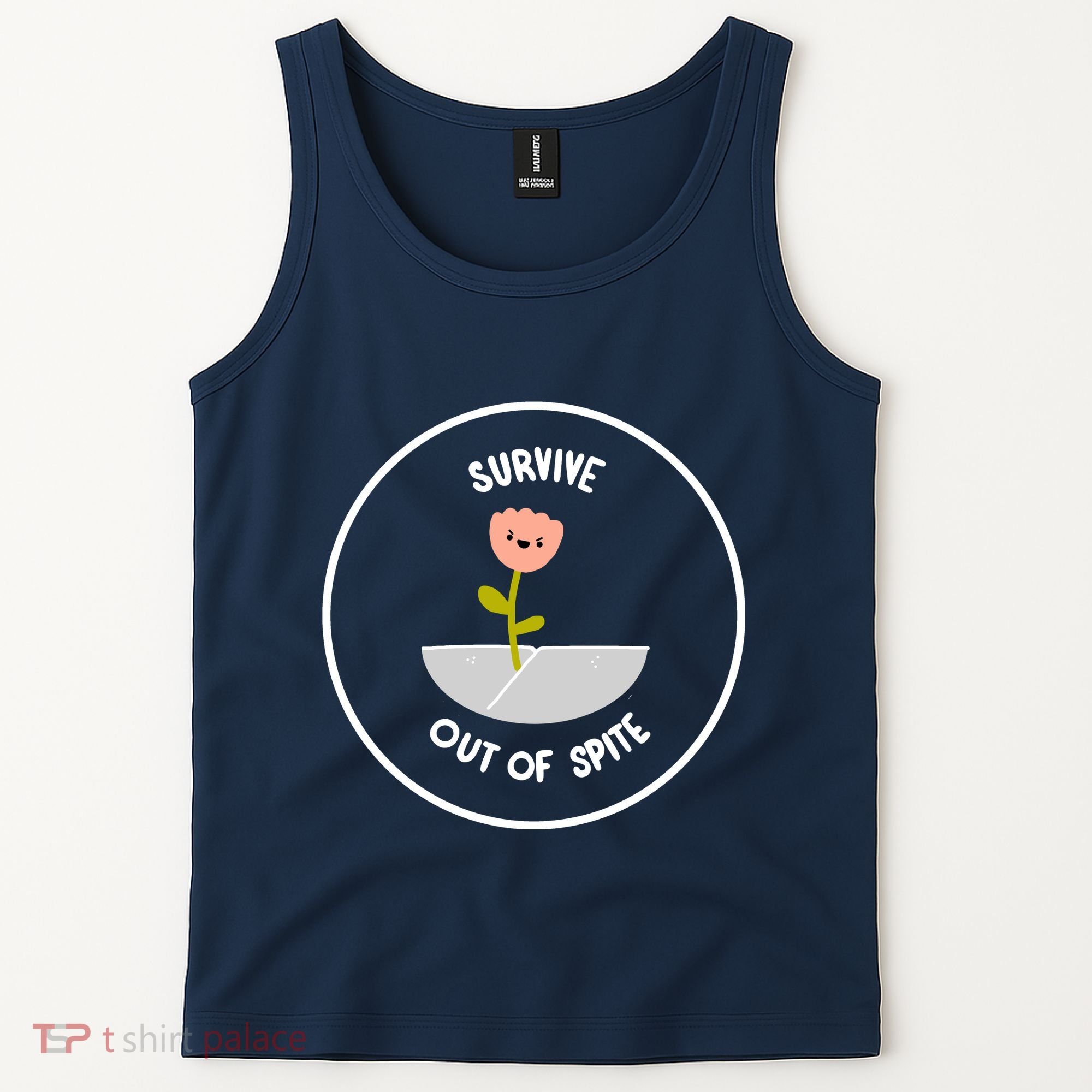Survive Out Of Spite Dandelion Tank Top