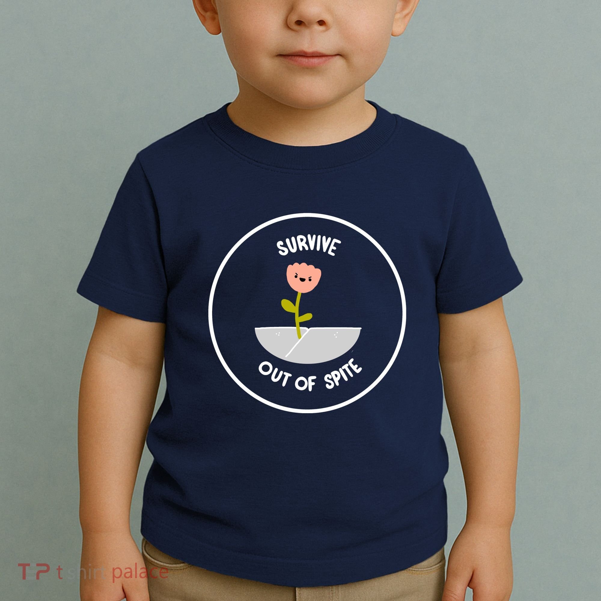 Survive Out Of Spite Dandelion Toddler T-Shirt