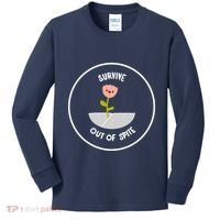 Survive Out Of Spite Dandelion Kids Long Sleeve Shirt thumb 0
