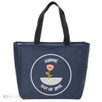 Survive Out Of Spite Dandelion Tote Bag thumb 0