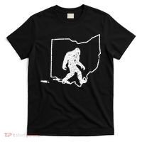 State Of Ohio Vintage Pride Bigfoot Hunter T-Shirt thumb 0