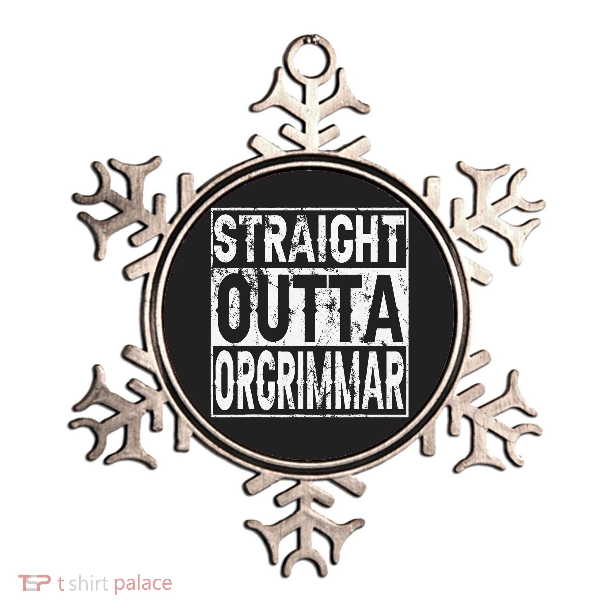 Straight Outta Orgrimmar Horde Gamer Ornament
