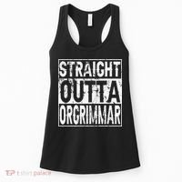 Straight Outta Orgrimmar Horde Gamer Women's Tank Top thumb 0