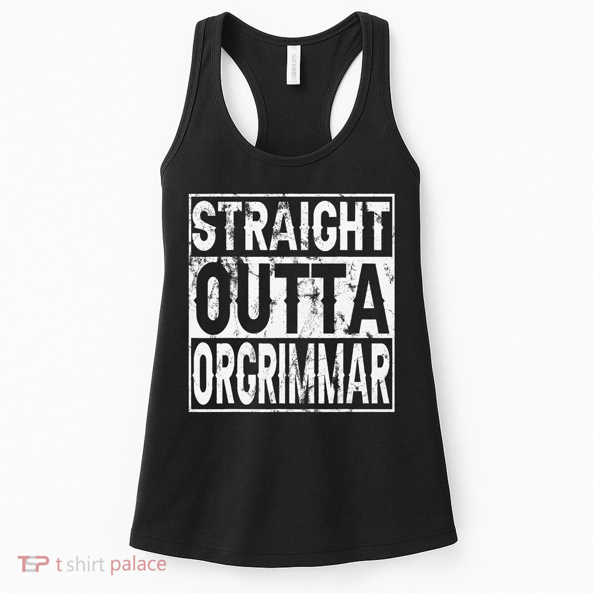 Straight Outta Orgrimmar Horde Gamer Women's Tank Top