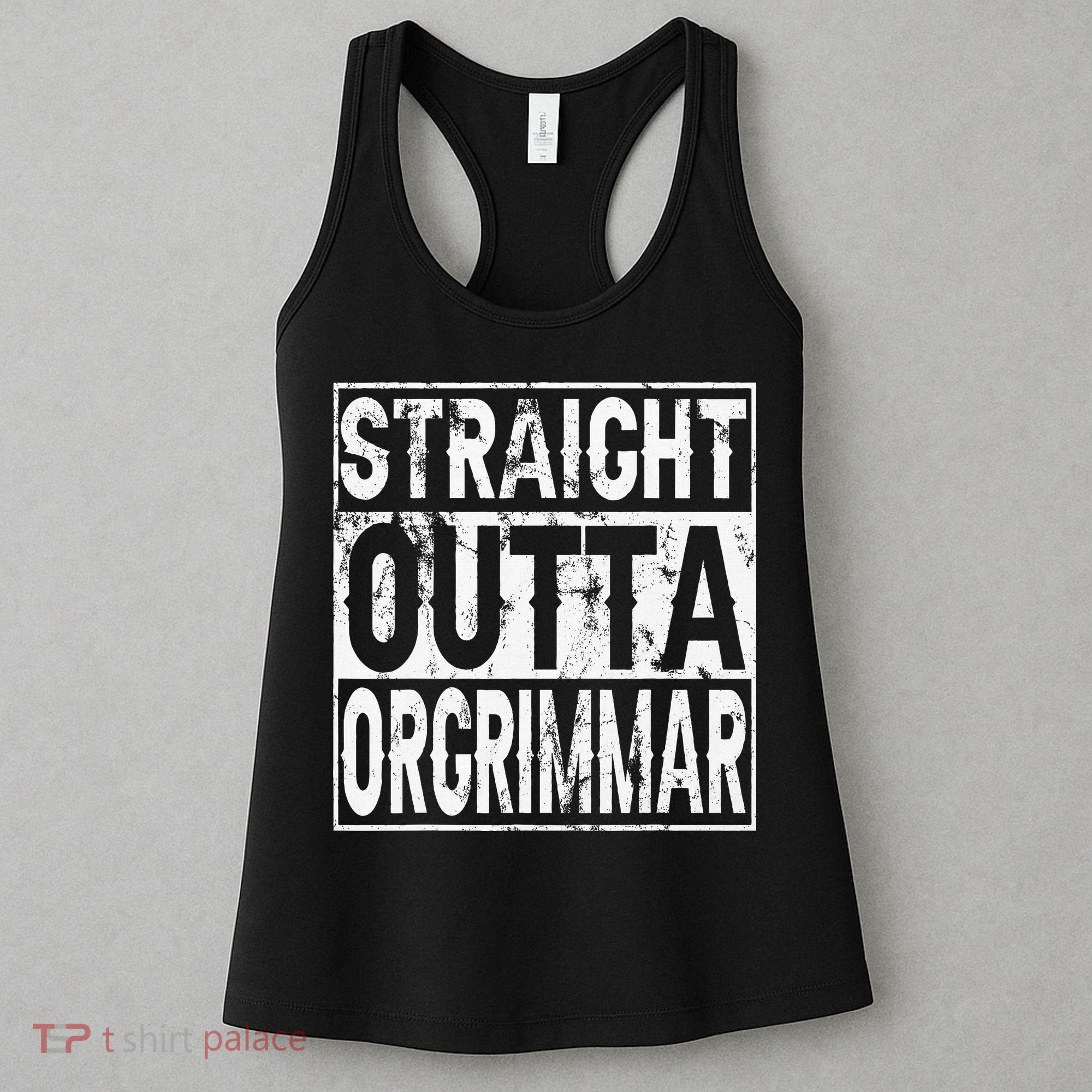 Straight Outta Orgrimmar Horde Gamer Women's Tank Top