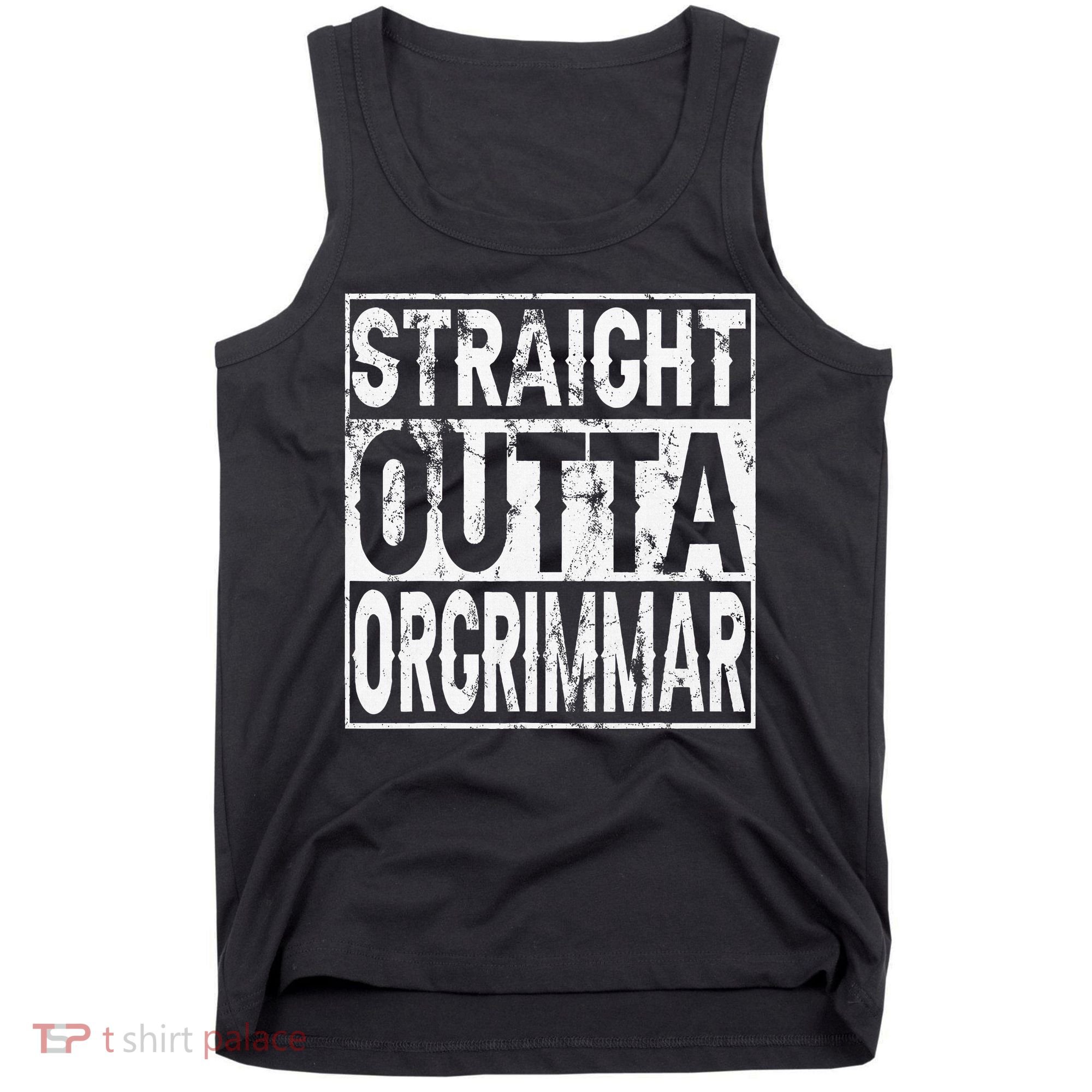 Straight Outta Orgrimmar Horde Gamer Tank Top
