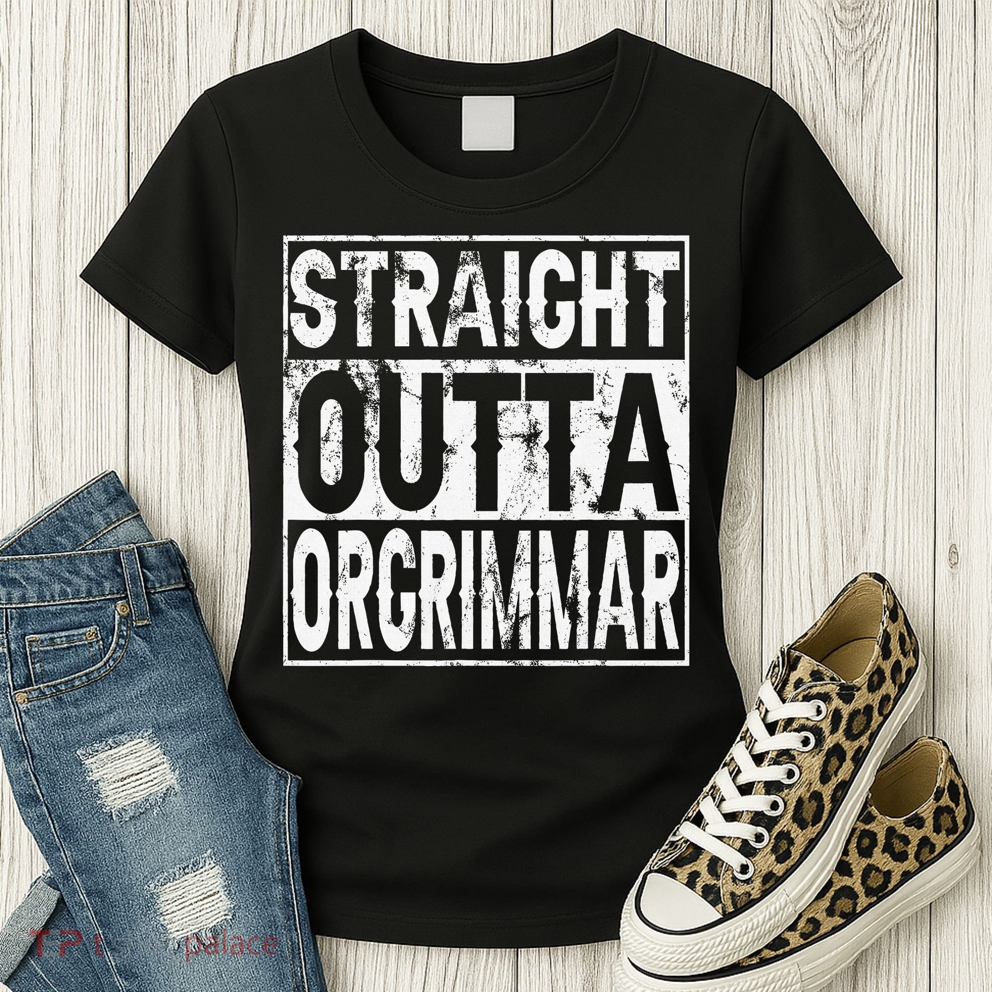 Straight Outta Orgrimmar Horde Gamer Women's T-Shirt