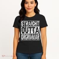 Straight Outta Orgrimmar Horde Gamer Women's T-Shirt thumb 4