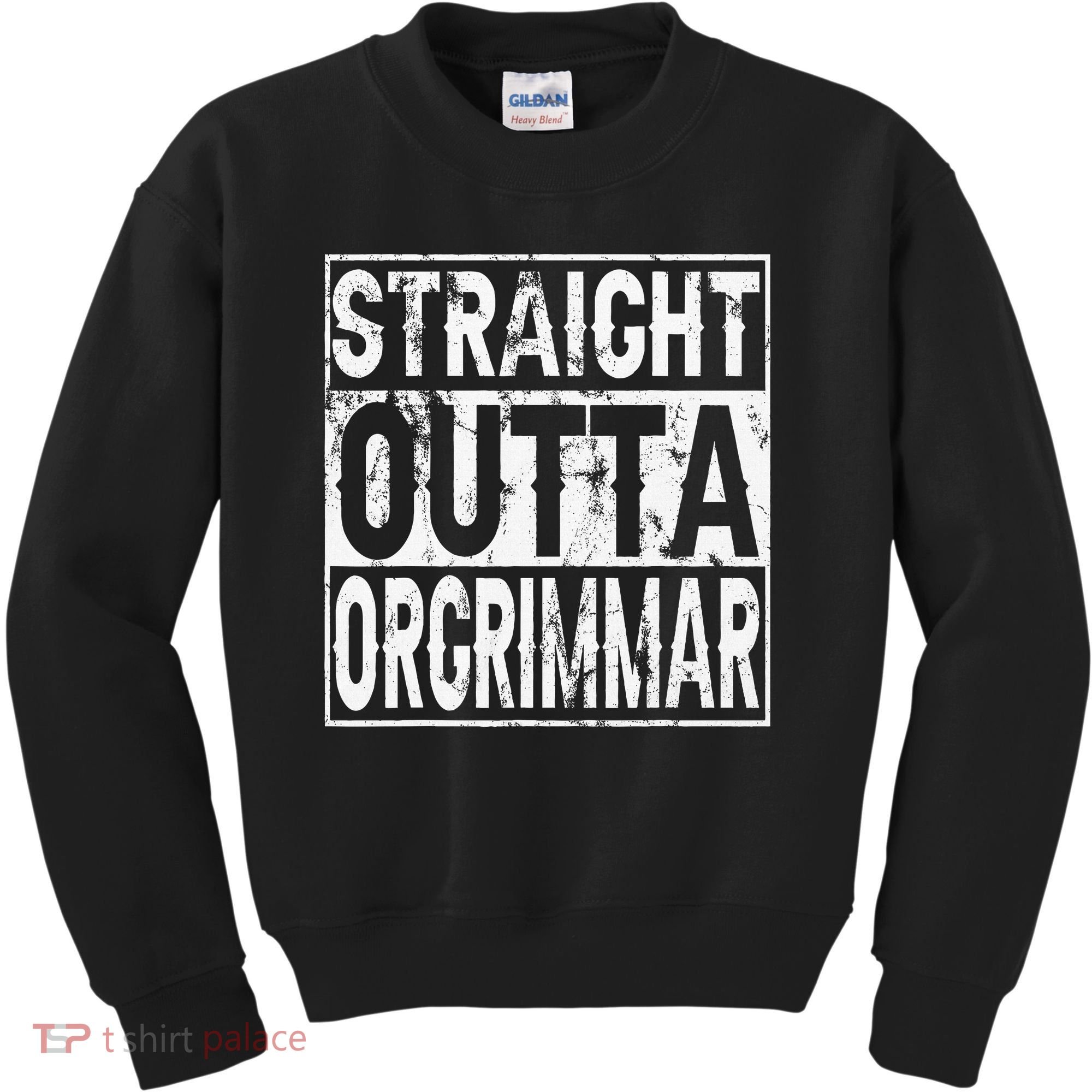 Straight Outta Orgrimmar Horde Gamer Kids Sweatshirt