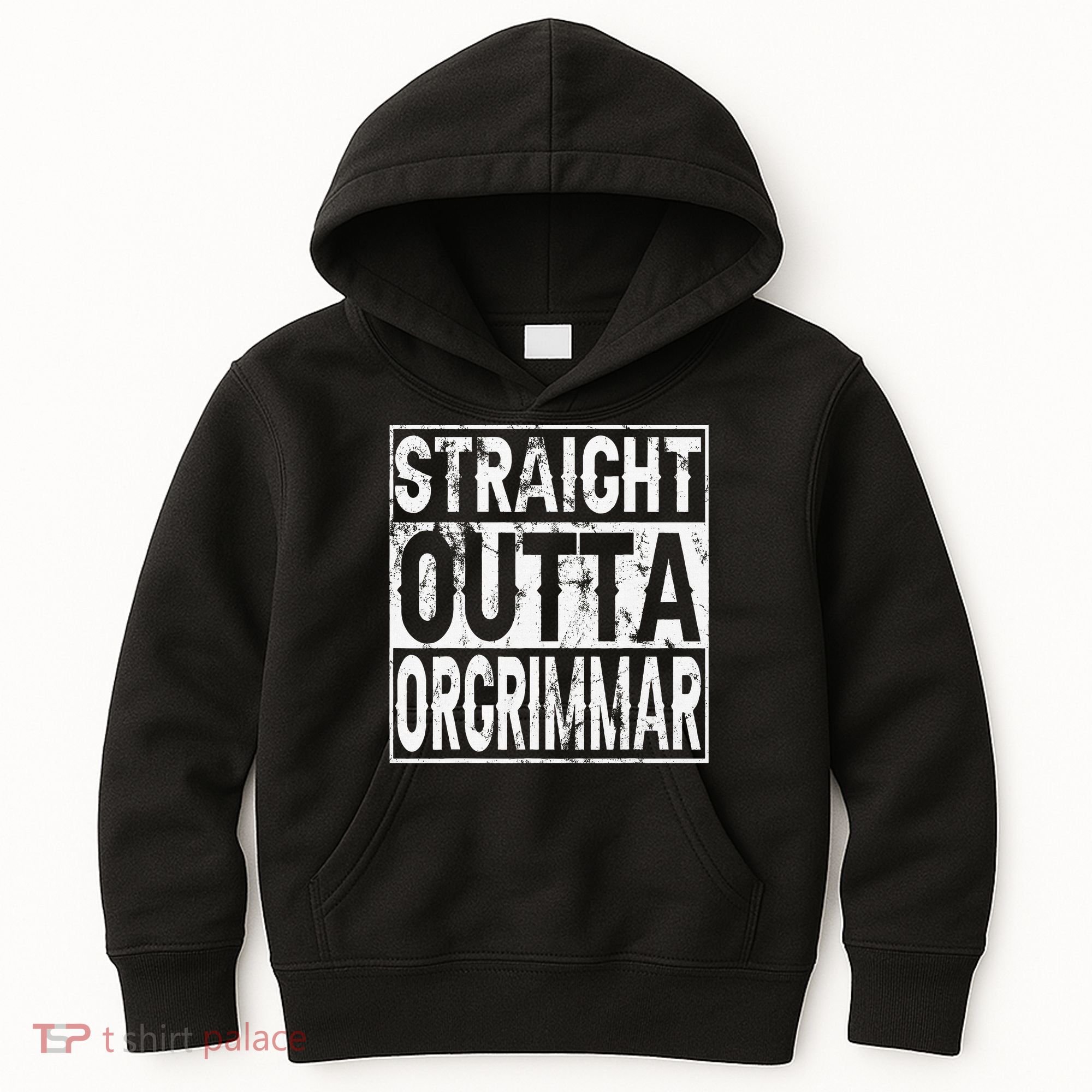 Straight Outta Orgrimmar Horde Gamer Kids Hoodie