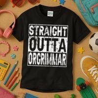 Straight Outta Orgrimmar Horde Gamer Kids T-Shirt thumb 3