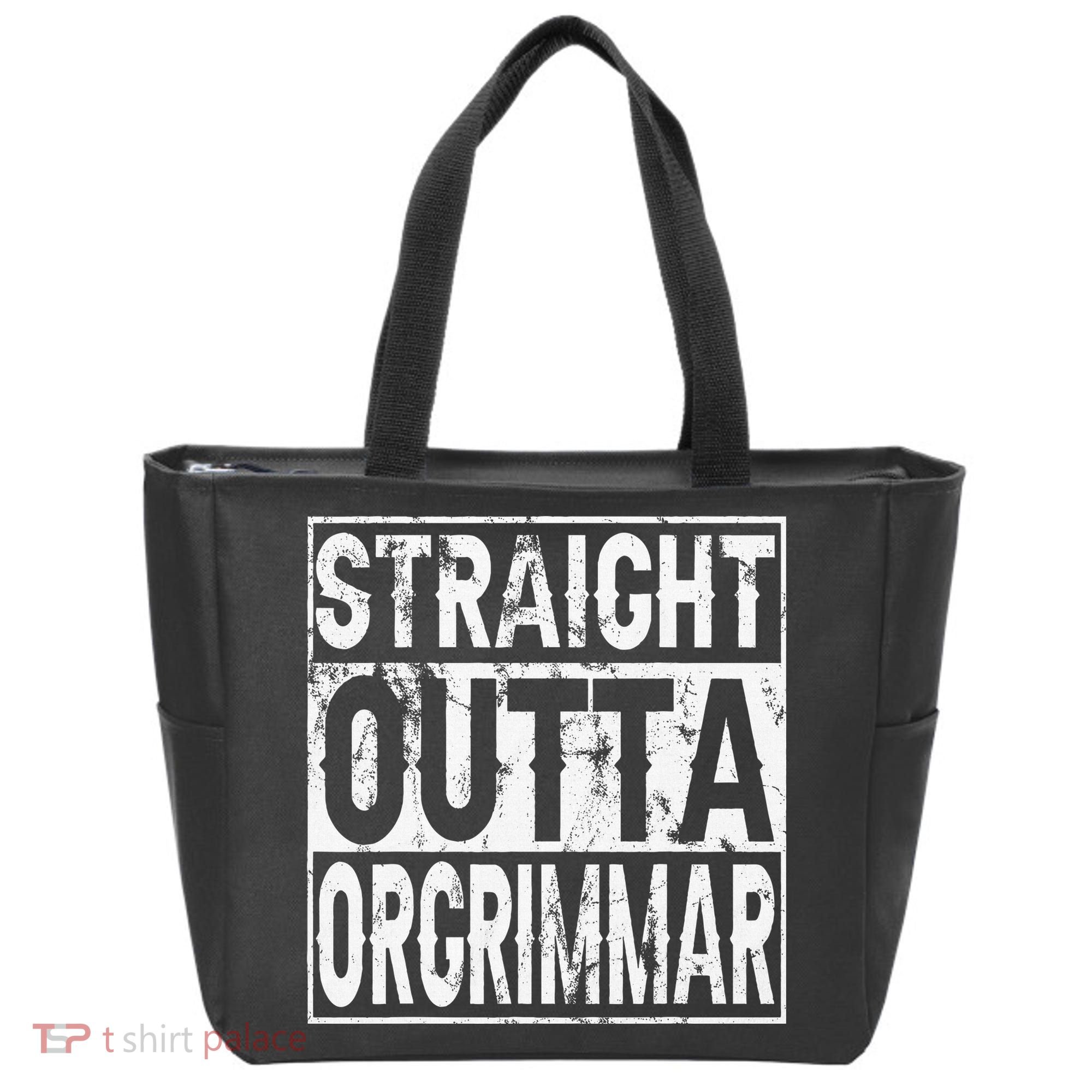 Straight Outta Orgrimmar Horde Gamer Tote Bag