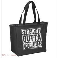 Straight Outta Orgrimmar Horde Gamer Tote Bag thumb 2