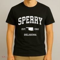Sperry Oklahoma Ok Vintage Athletic T-Shirt thumb 3
