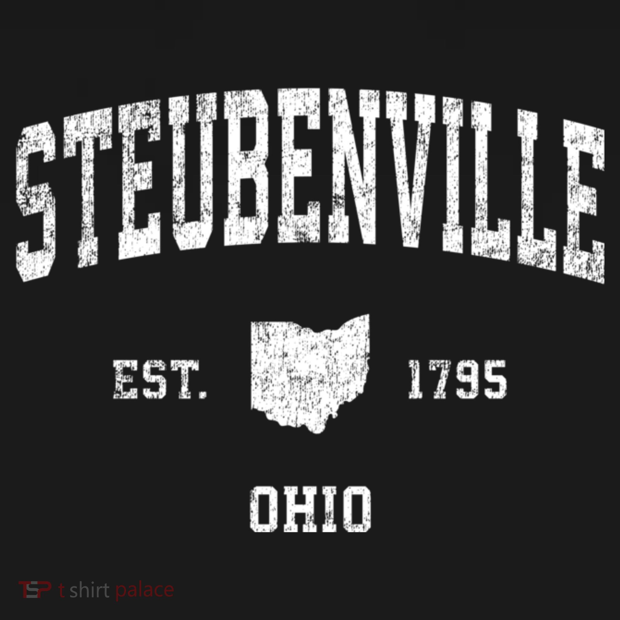 Steubenville Ohio Oh Vintage Sports T-Shirt