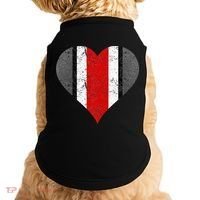 State Of Ohio Pride Striped Distressed Doggie Tank thumb 0