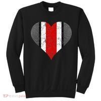 State Of Ohio Pride Striped Distressed Sweatshirt thumb 0