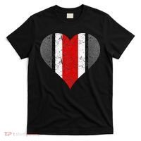 State Of Ohio Pride Striped Distressed T-Shirt thumb 0