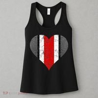 State Of Ohio Pride Striped Distressed Women's Tank Top thumb 3