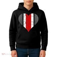 State Of Ohio Pride Striped Distressed Kids Hoodie thumb 4