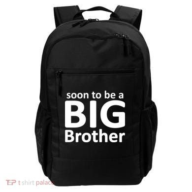 Soon To Be A Big Brother Backpack
