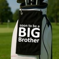 Soon To Be A Big Brother Golf Towel thumb 2