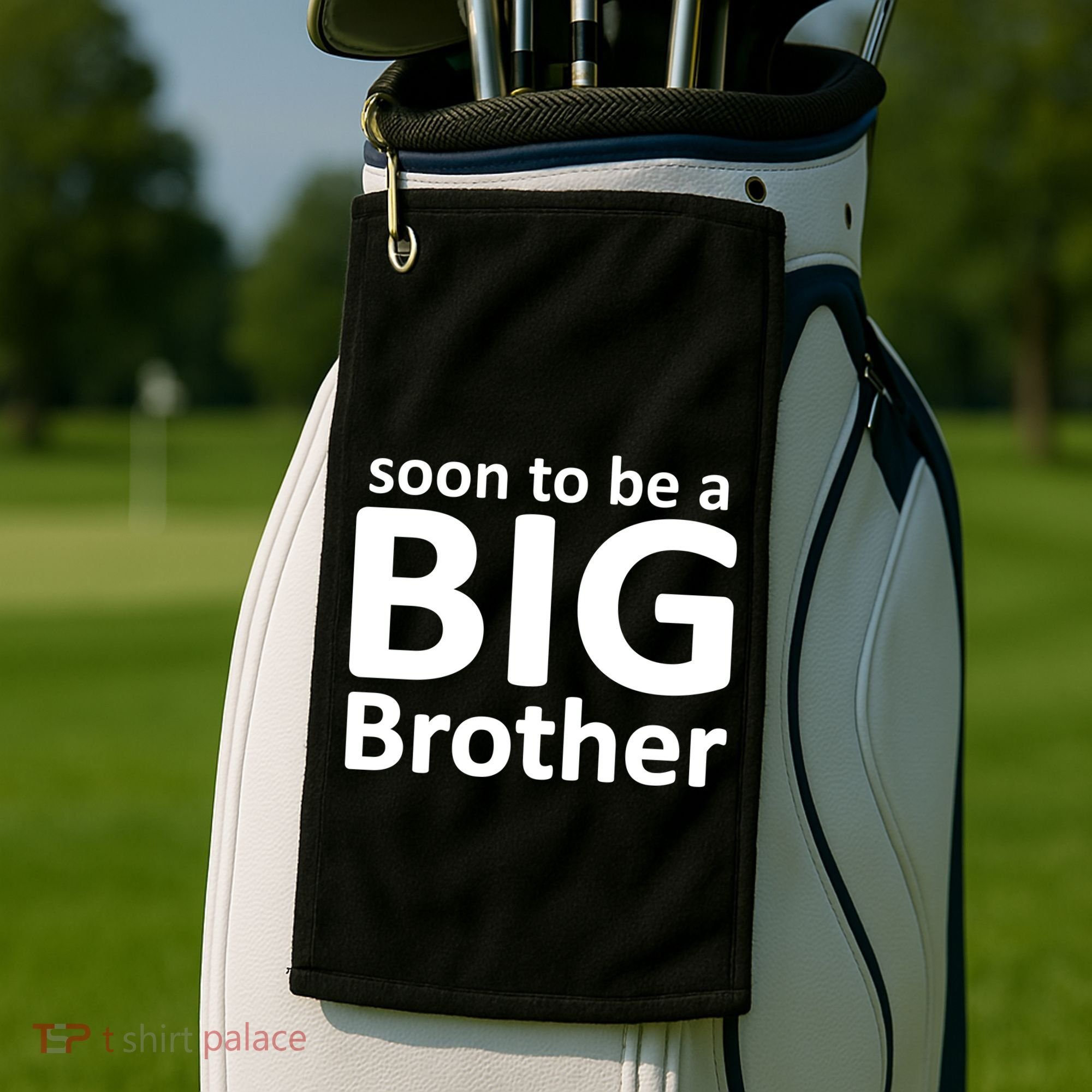 Soon To Be A Big Brother Golf Towel