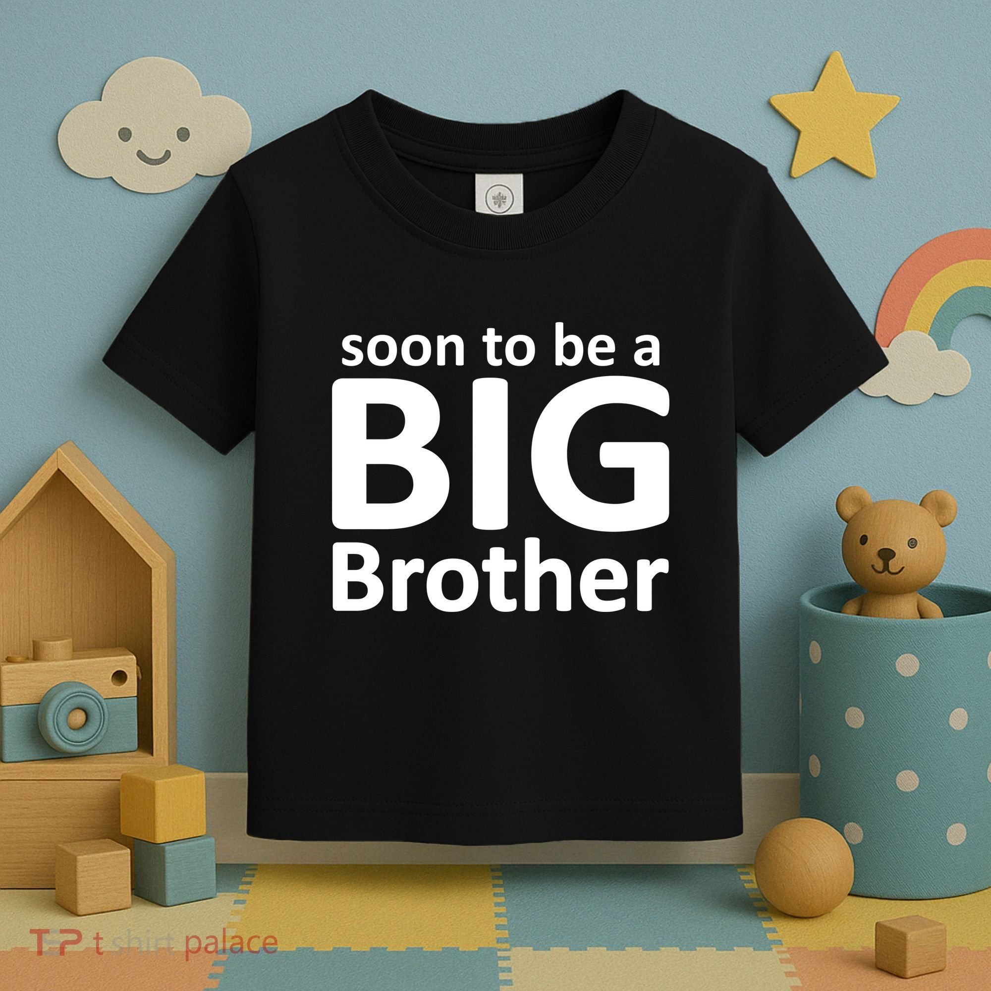 Soon To Be A Big Brother Toddler T-Shirt