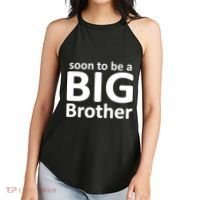 Soon To Be A Big Brother Women's Perfect Tri Rocker Tank thumb 2