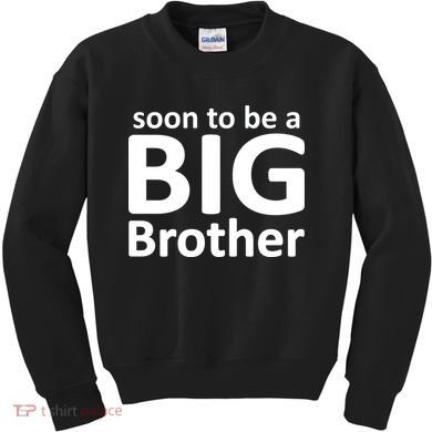 Soon To Be A Big Brother Kids Sweatshirt