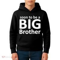 Soon To Be A Big Brother Kids Hoodie thumb 4