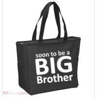 Soon To Be A Big Brother Tote Bag thumb 2