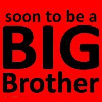Soon To Be A Big Brother Santa Hat thumb 1