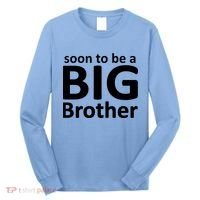 Soon To Be A Big Brother Long Sleeve Shirt thumb 0