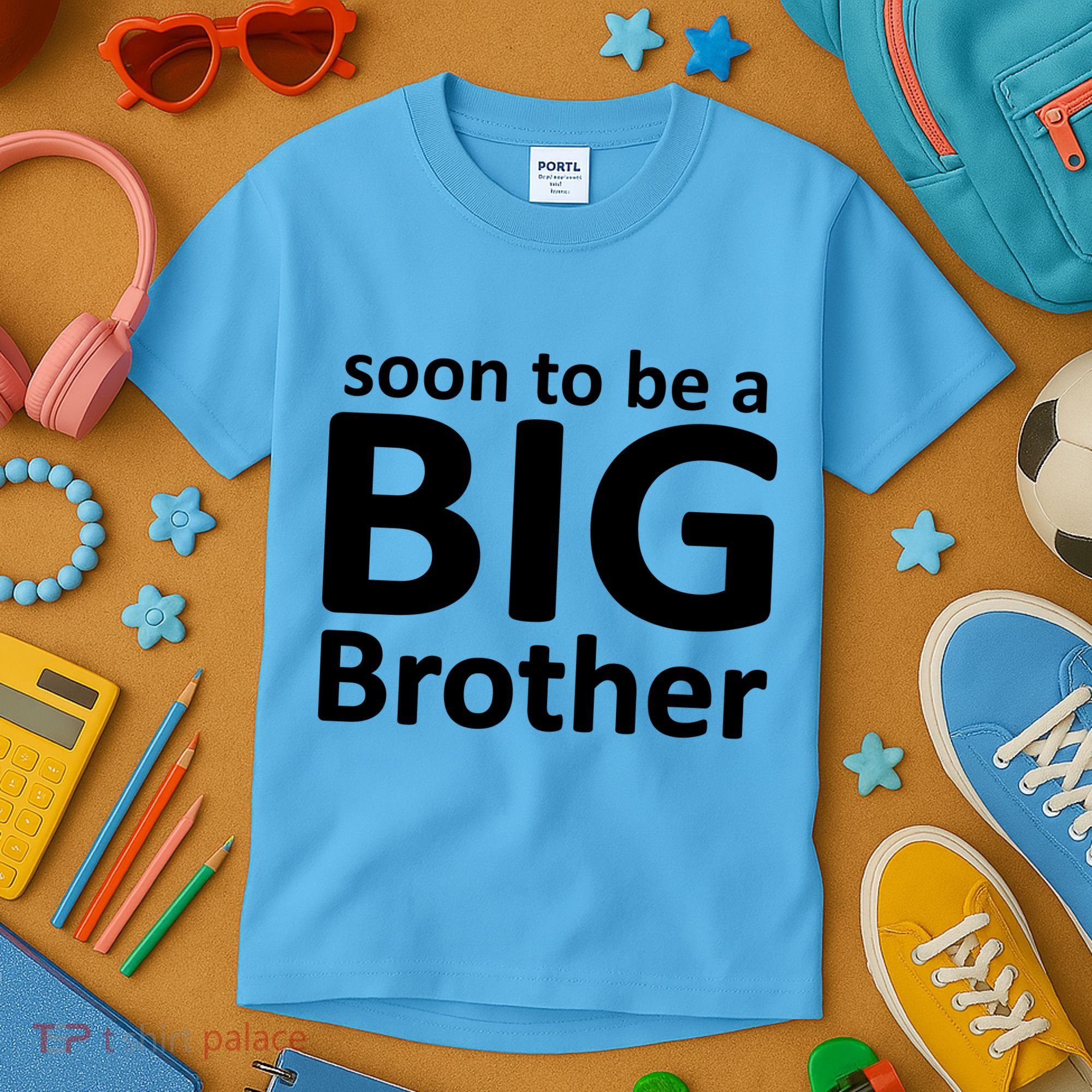 Soon To Be A Big Brother Kids T-Shirt