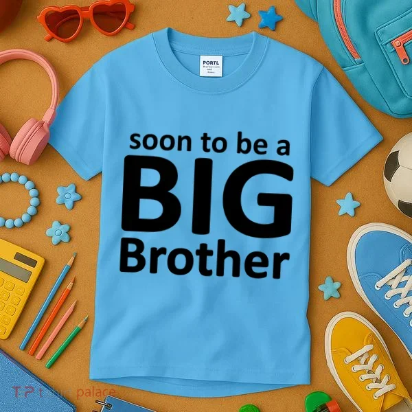 Soon To Be A Big Brother Kids T-Shirt