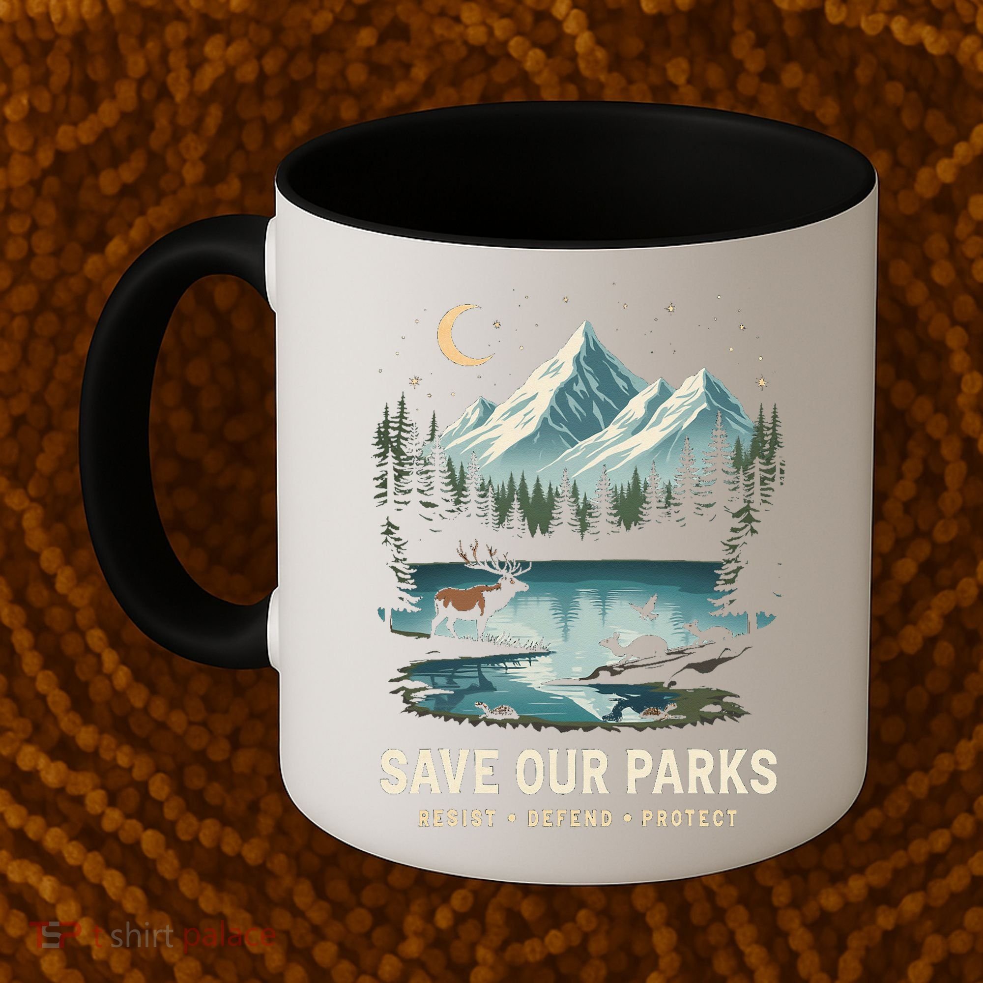 Save Our Parks Resist National Park Protect ALT US Wildlife Coffee Mug
