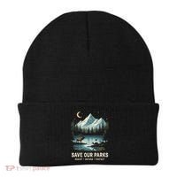 Save Our Parks Resist National Park Protect ALT US Wildlife Beanie thumb 0