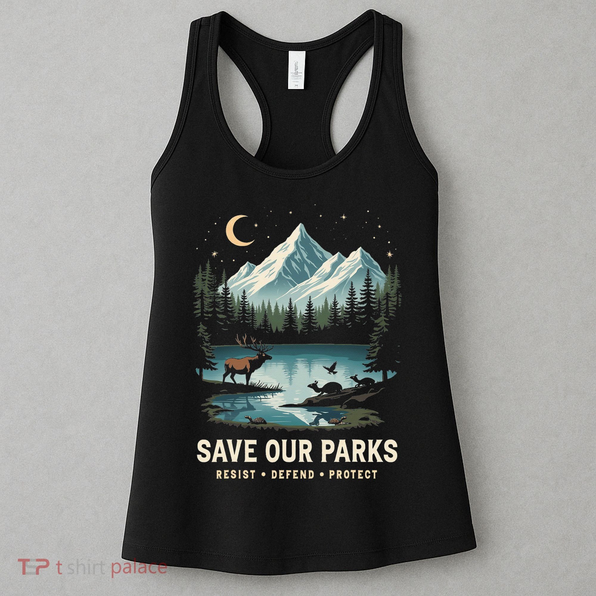 Save Our Parks Resist National Park Protect ALT US Wildlife Women's Tank Top