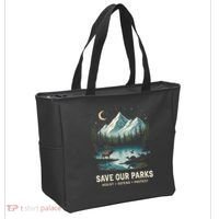 Save Our Parks Resist National Park Protect ALT US Wildlife Tote Bag thumb 2