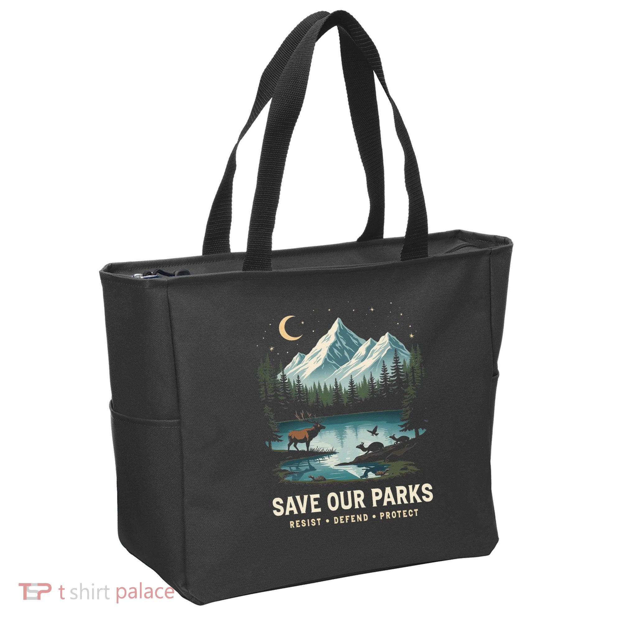 Save Our Parks Resist National Park Protect ALT US Wildlife Tote Bag