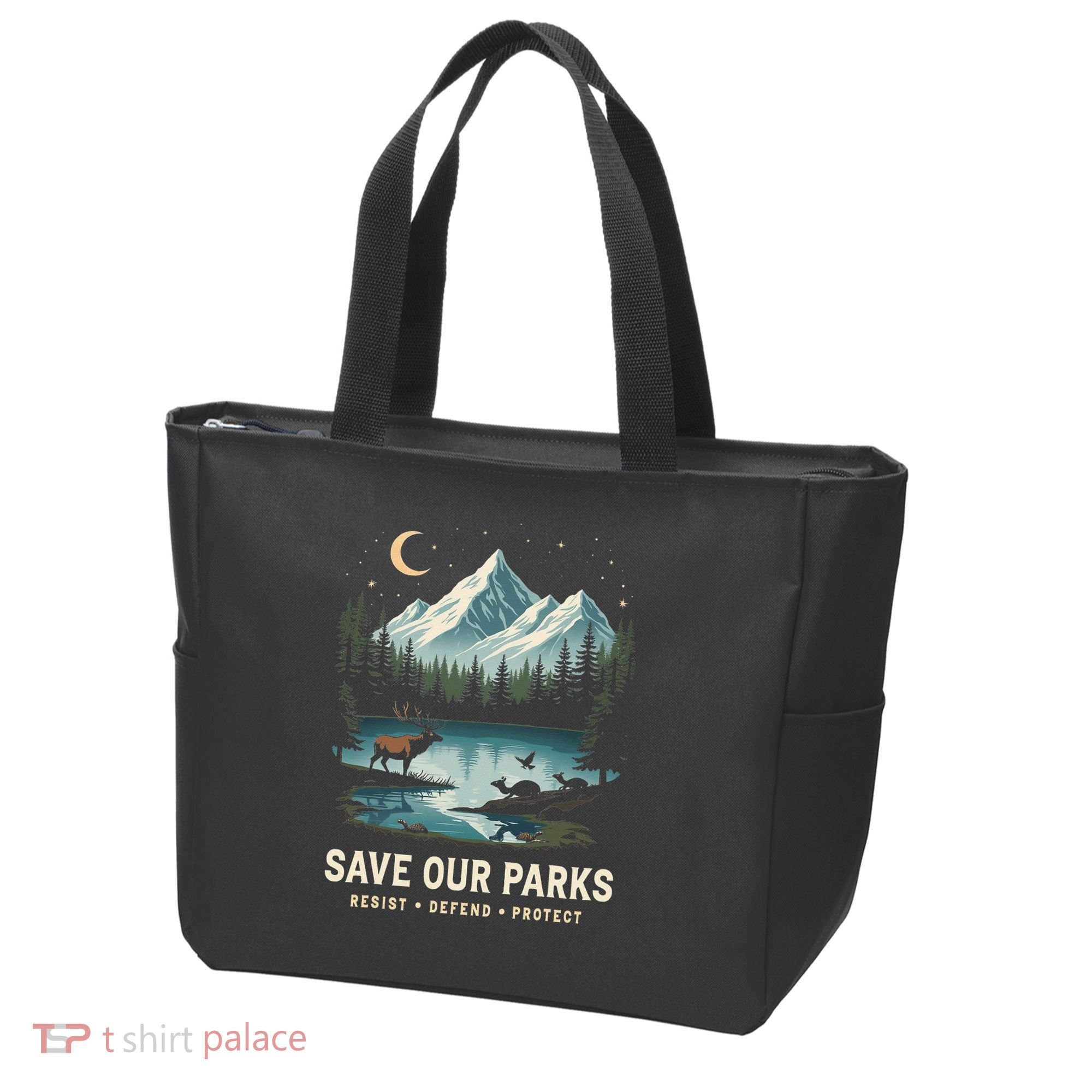 Save Our Parks Resist National Park Protect ALT US Wildlife Tote Bag