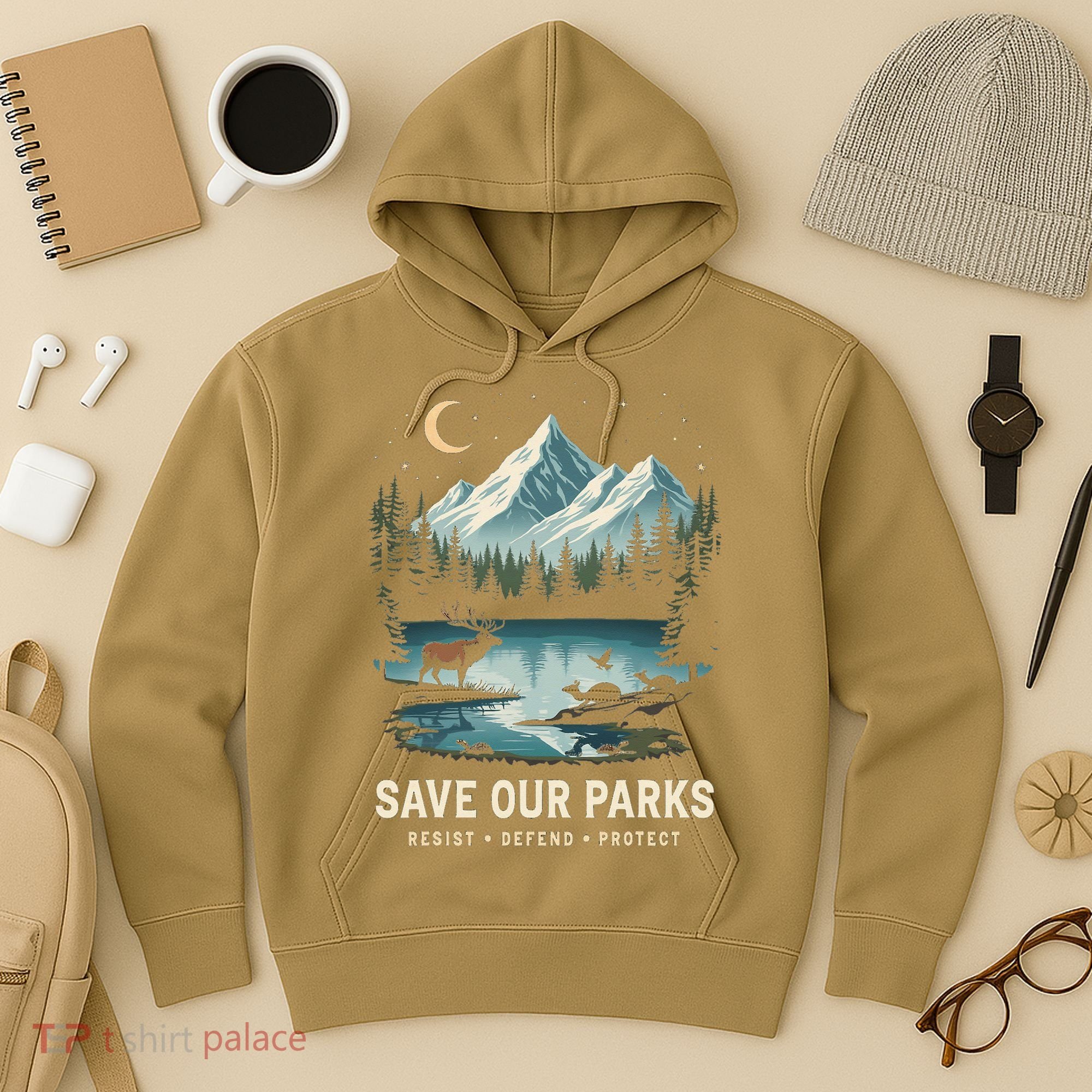 Save Our Parks Resist National Park Protect ALT US Wildlife Hoodie