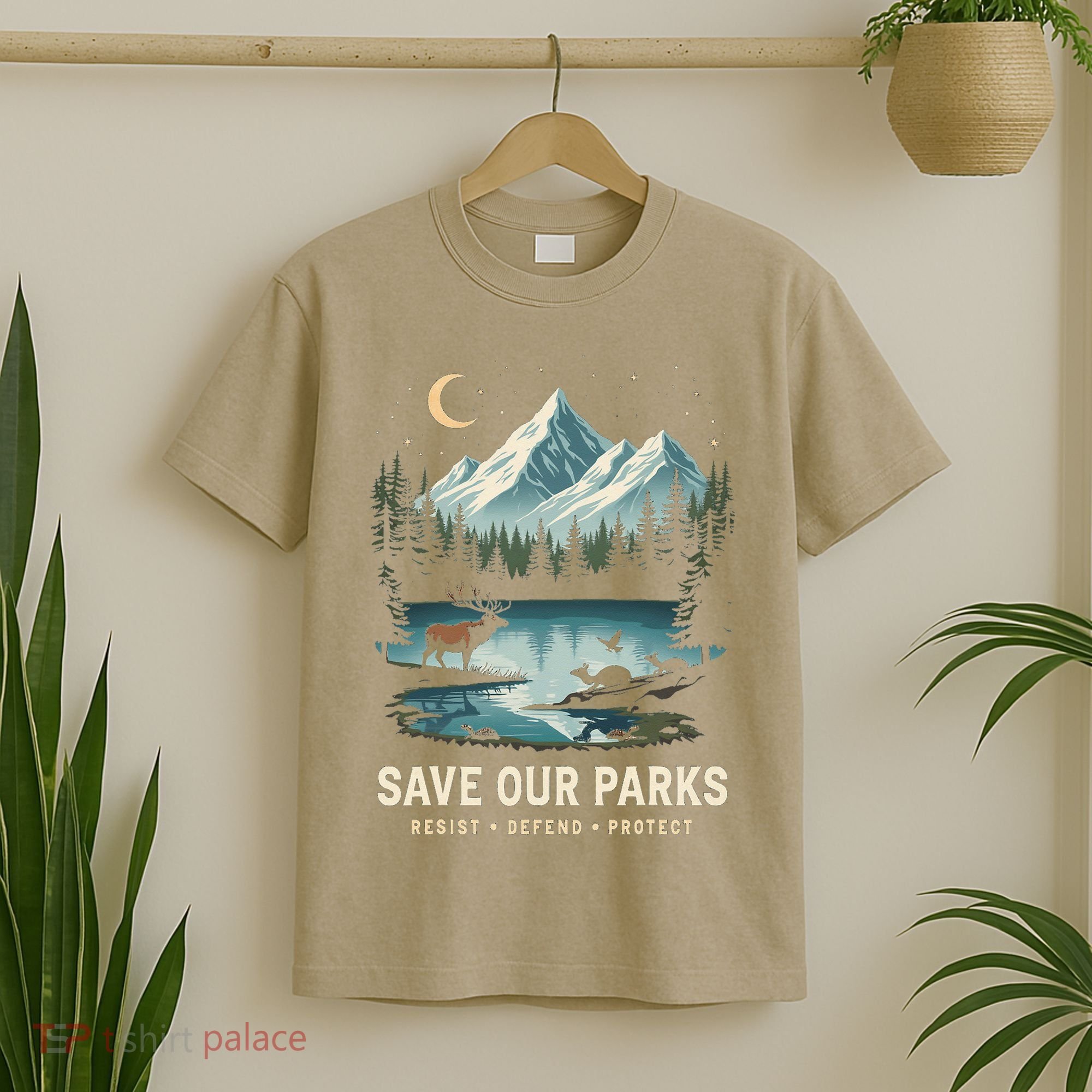Save Our Parks Resist National Park Protect ALT US Wildlife T-Shirt