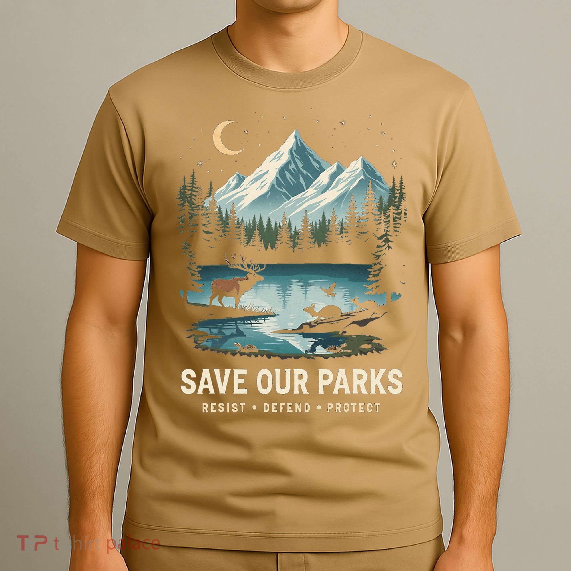 Save Our Parks Resist National Park Protect ALT US Wildlife T-Shirt